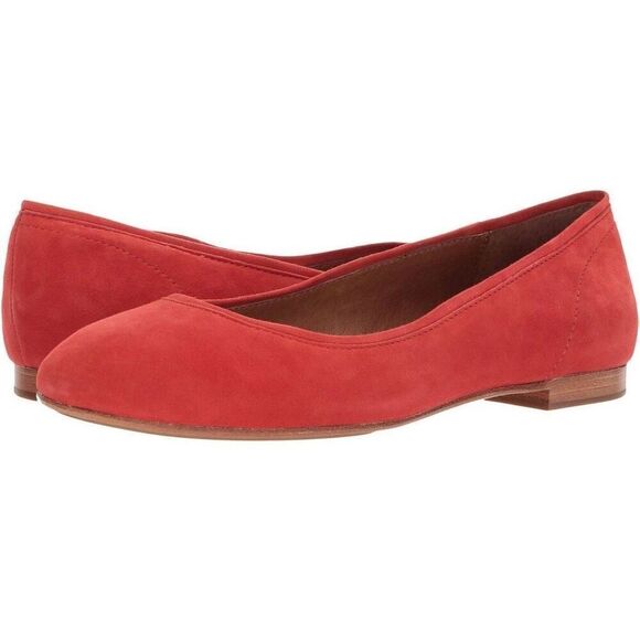 Frye coral suede round toe flats size 6 - Picture 1 of 10